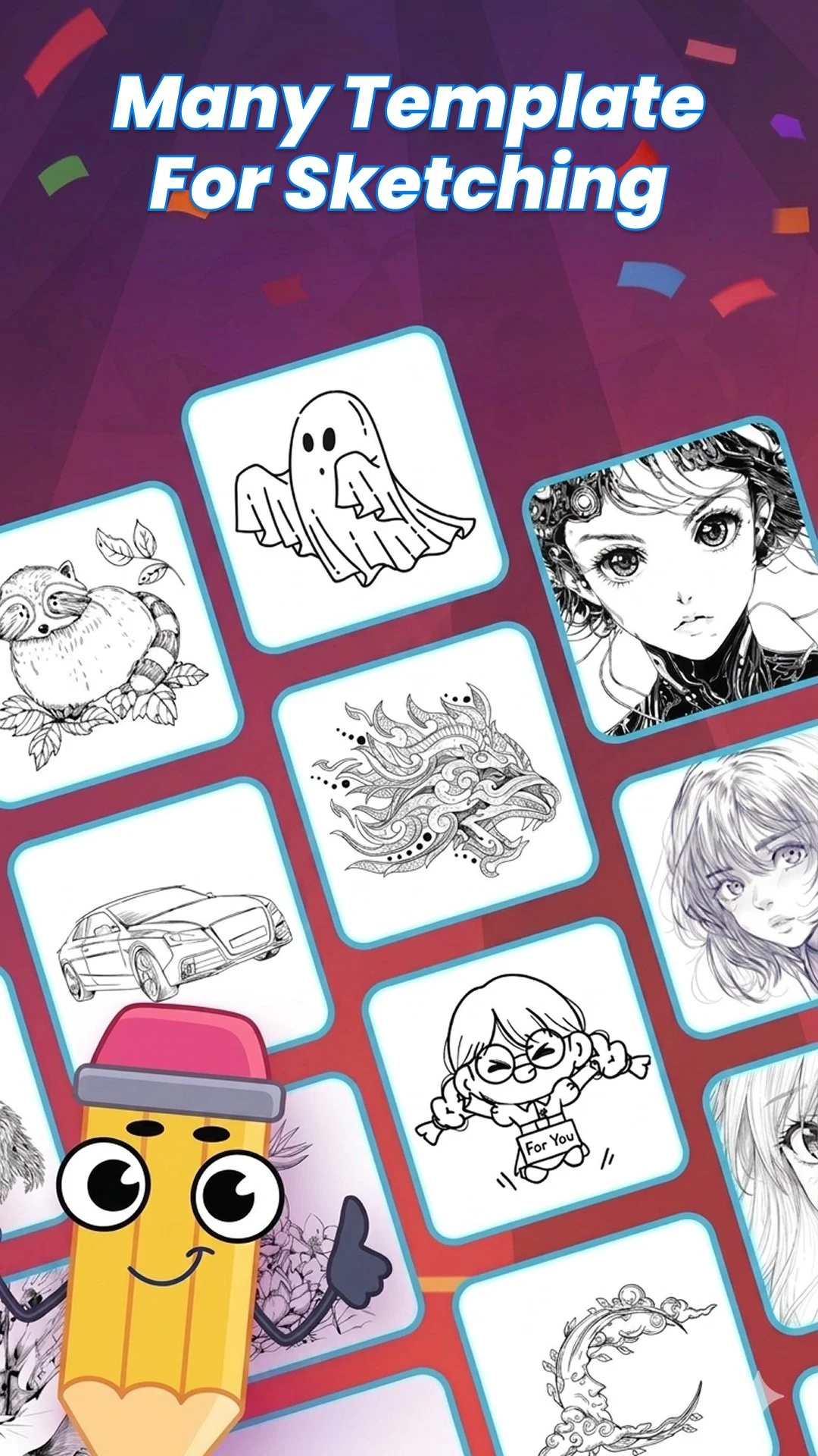 AR Draw Anime: Sketch & Paint screenshot