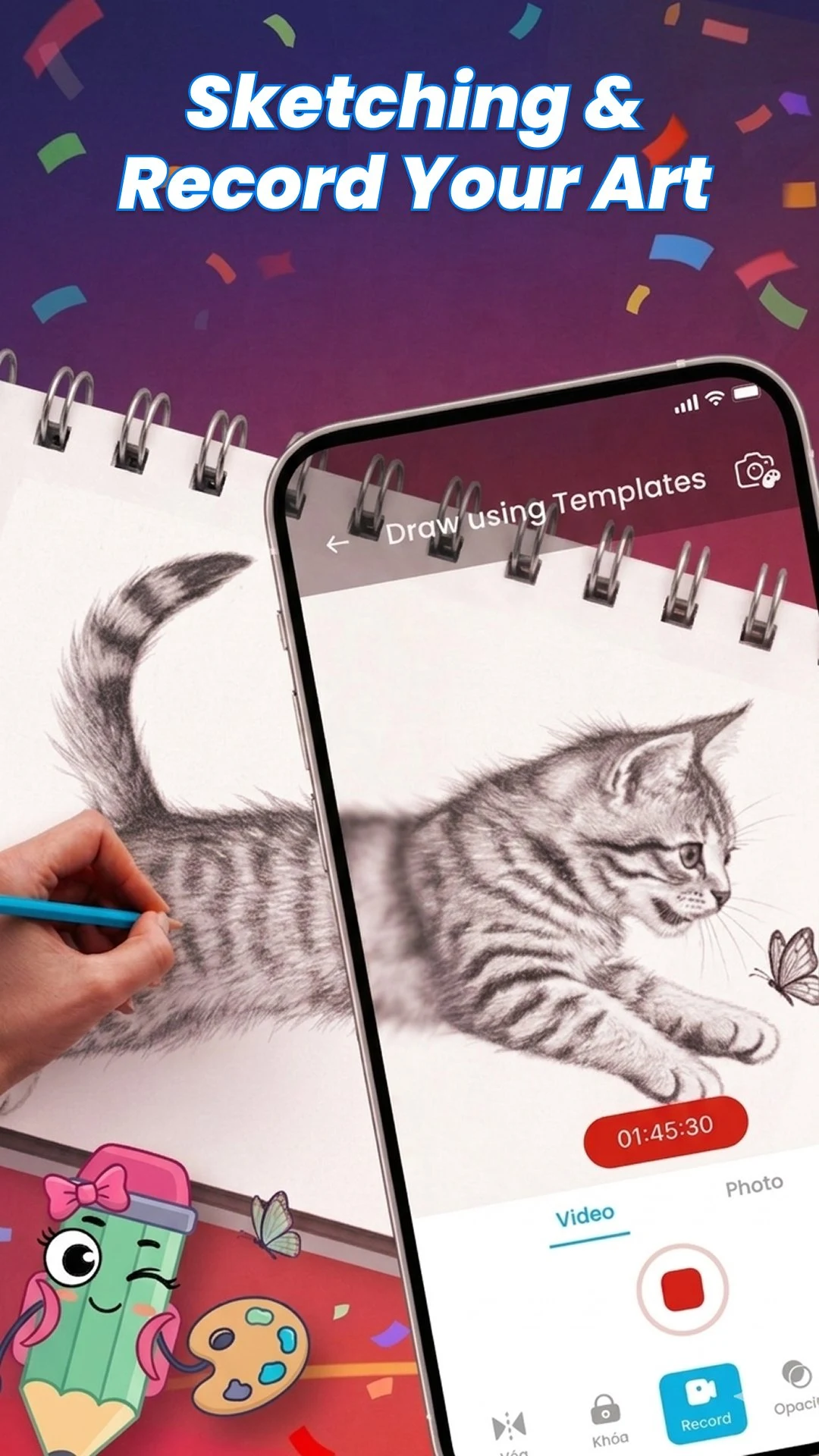 AR Draw Anime: Sketch & Paint screenshot